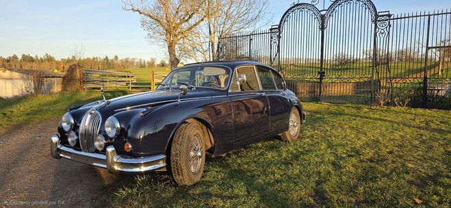 Jaguar MK2 3.8 bleu m�tallis� de 1962