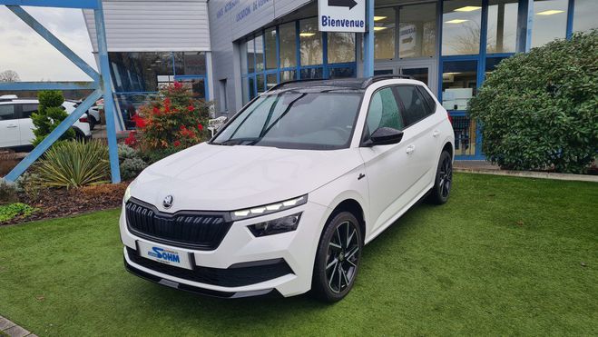 Skoda Kamiq 1.5 TSI 150CH MONTE-CARLO DSG7 EURO6D-AP Blanc de 2021