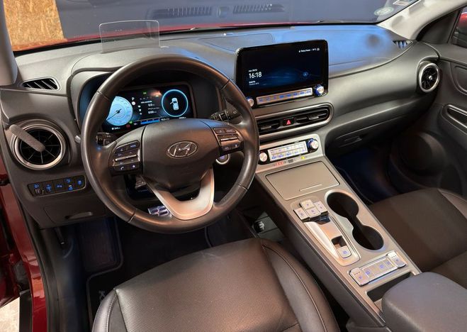 Hyundai Kona Electric 64 kWh 204 ch Executive GARANTI Rouge de 2023