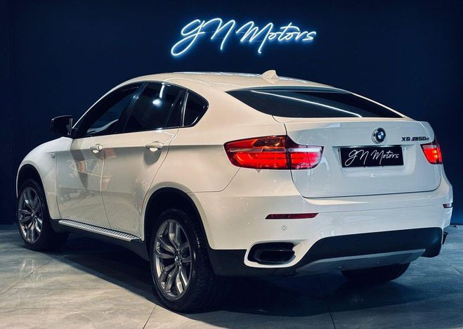 BMW X6 (e71) (2) m50da 381 excellent etat Blanc de 2013