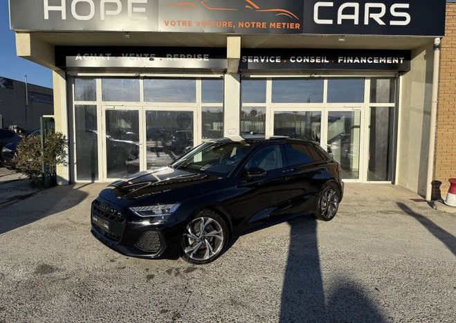 Audi A3 Sportback 35 TDI 150CH S LINE TRONIC 7 Noir de 2024