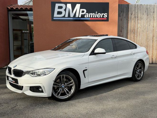 BMW Serie 4 Gran Coupe (F36) 420DA XDRIVE 190CH M SP Blanc de 2016