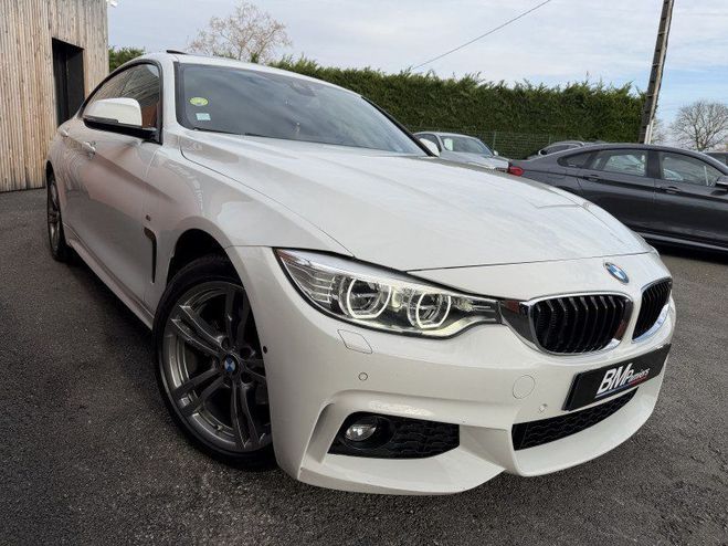 BMW Serie 4 Gran Coupe (F36) 420DA XDRIVE 190CH M SP Blanc de 2016