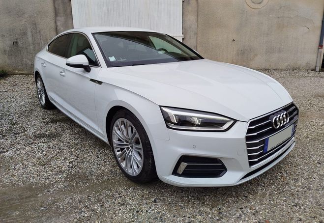 Audi A5 Sportback 2.0 TDI - 16V TURBO Blanc de 2017