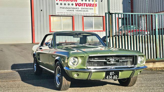 Ford Mustang V8 289 Luxury Lime Gold Metallic de 1967