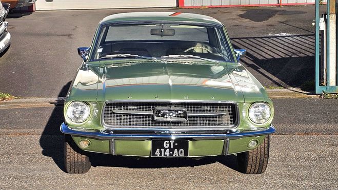 Ford Mustang V8 289 Luxury Lime Gold Metallic de 1967