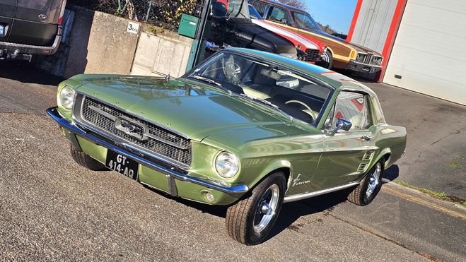 Ford Mustang V8 289 Luxury Lime Gold Metallic de 1967