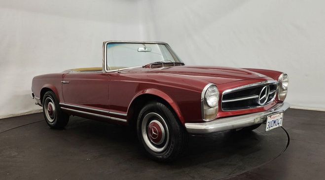 Mercedes 230 SL Pagode Bordeaux de 1966