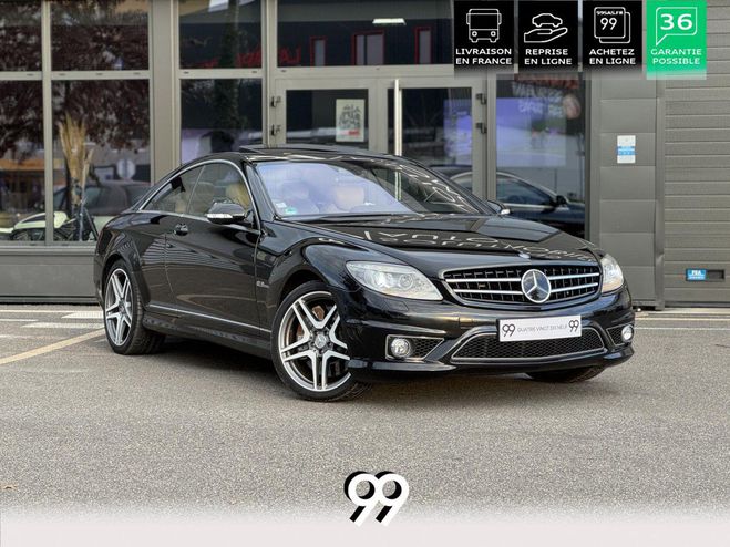 Mercedes Classe CL Coup� 63 AMG 6.3L PANO DESIGNO NOCTURNE  OBSIDIENNE NOIRE (197U) de 2008