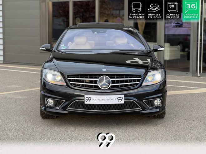 Mercedes Classe CL Coup� 63 AMG 6.3L PANO DESIGNO NOCTURNE  OBSIDIENNE NOIRE (197U) de 2008