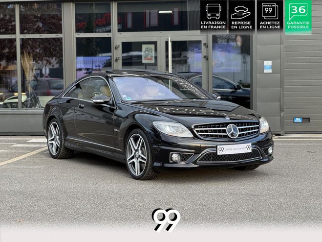 Mercedes Classe CL Coup� 63 AMG 6.3L PANO DESIGNO NOCTURNE  OBSIDIENNE NOIRE (197U) de 2008