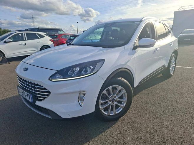 Ford Kuga III 2.5 Duratec 190ch FHEV Titanium e-CV BLANC de 2021