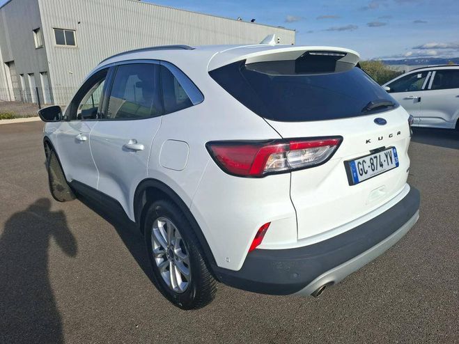 Ford Kuga III 2.5 Duratec 190ch FHEV Titanium e-CV BLANC de 2021