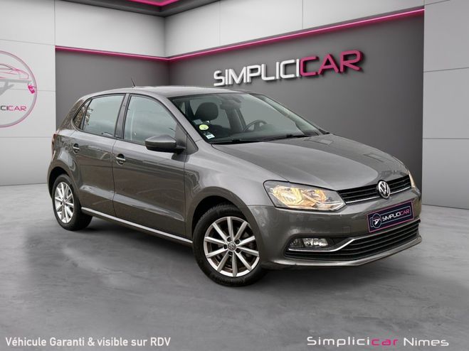 Volkswagen Polo 5 1.4 TDI 75 BlueMotion Lounge - Radar A Gris de 2015