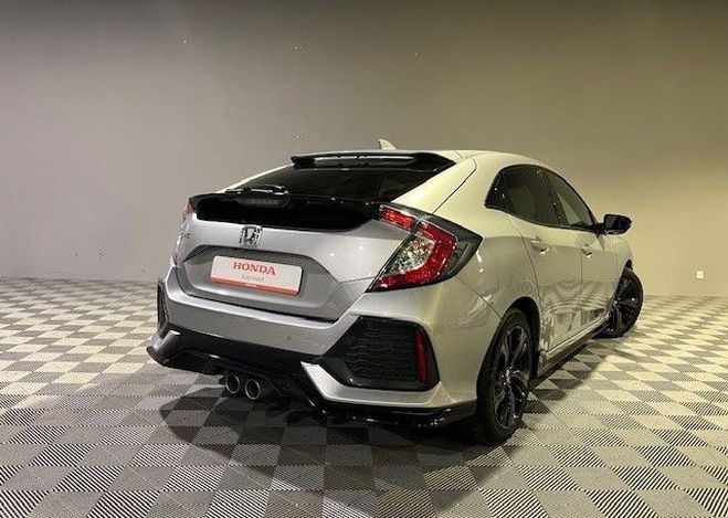 Honda Civic x 1.5 i-vtec 182 ch bvm6 sport plus Argent de 2018