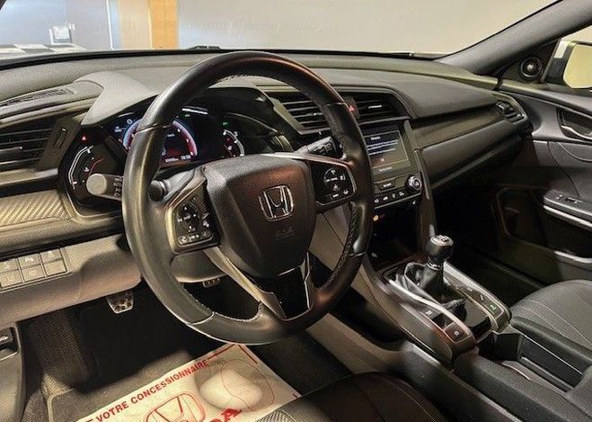 Honda Civic x 1.5 i-vtec 182 ch bvm6 sport plus Argent de 2018