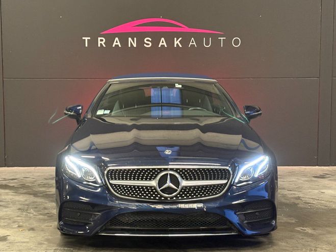 Mercedes Classe E CABRIOLET 220 d 9G-Tronic 4-Matic Sportl Bleu de 2018