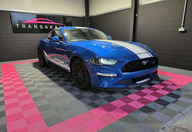 Ford Mustang 5.0 Ti-VCT V8 GT (EU6d) Bleu M�tallis� de 