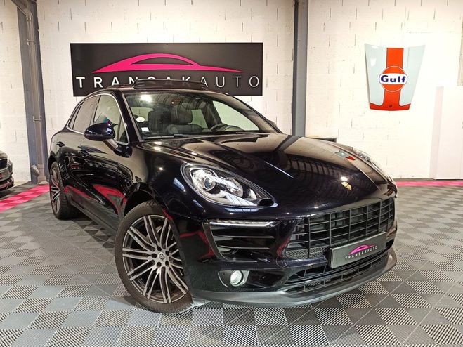 Porsche Macan Diesel 3.0 V6 258 ch S PDK / Origine Fra Noir de 2017
