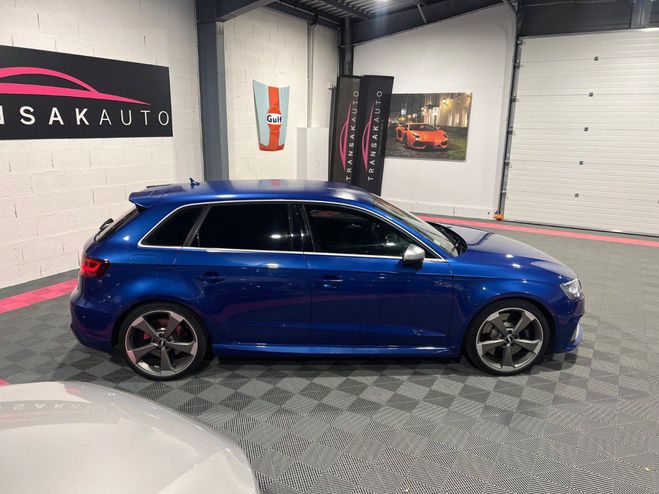 Audi RS3 SPORTBACK 2.5 TFSI 367 ch Quattro S tron Bleu de 2015