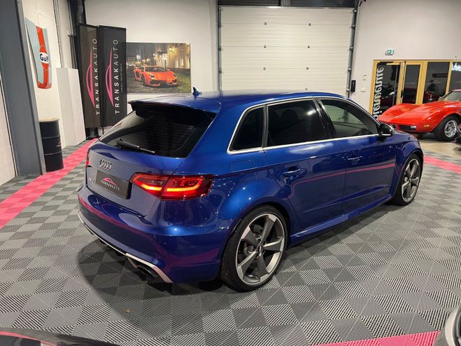 Audi RS3 SPORTBACK 2.5 TFSI 367 ch Quattro S tron Bleu de 2015
