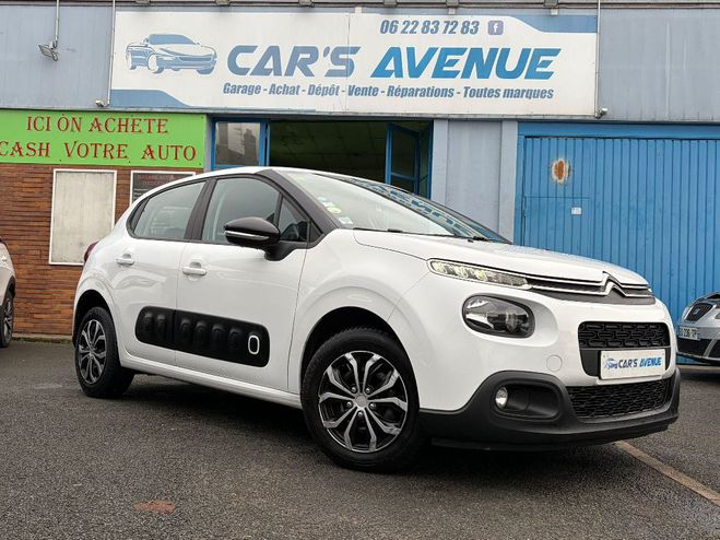 Cliquer pour voir la photo suivante Citroen C3 BlueHDi 75 SetS 83g Live BLANC de 2017