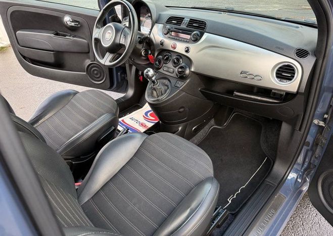 Fiat 500 1.2 69 CV S�RIE BY DIESEL Bleu de 2011