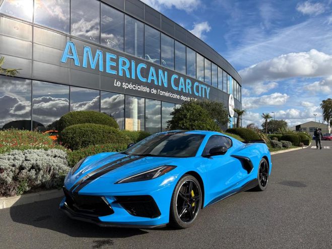 Chevrolet Corvette C8 Z51 3LT Coup� Targa Bleu de 2020