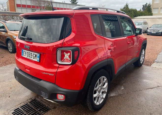 Jeep Renegade 1.4 multiair s&s 140ch limited Rouge de 2018