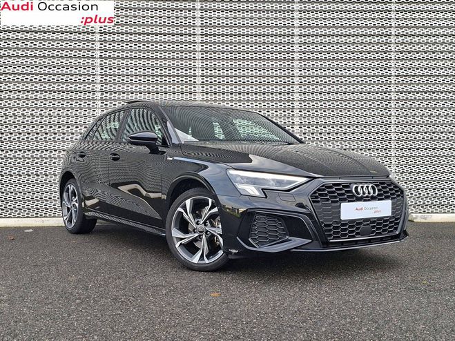Audi A3 Sportback 40 TFSIe 204 S tronic 6 S Line Noir de 2023