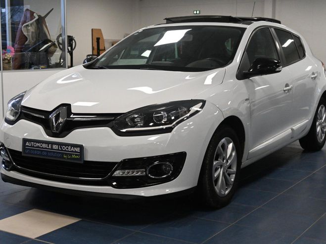 Renault Megane III BERLINE dCi 110 FAP Energy eco2 Limi Blanc de 2014