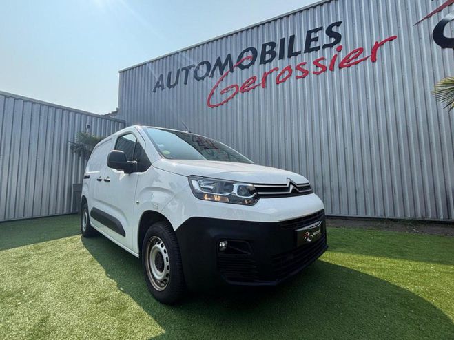Citroen Berlingo - 1.5 BlueHDi - 100 - Fourgon M Driver 1 BLANC de 2019
