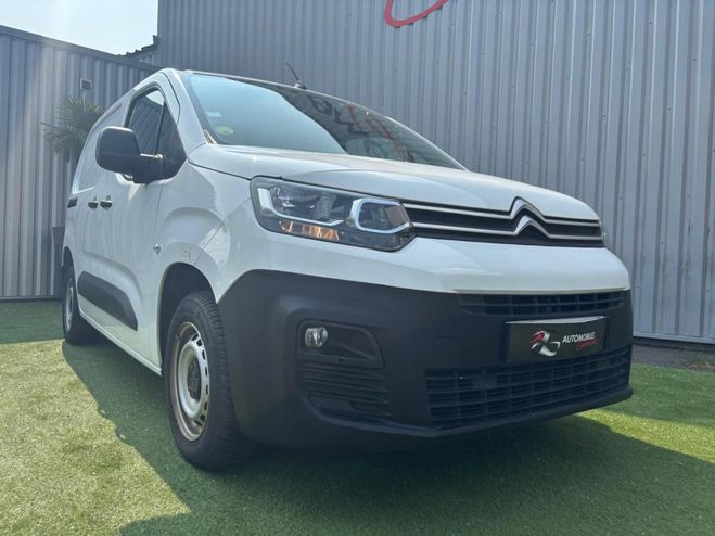 Citroen Berlingo - 1.5 BlueHDi - 100 - Fourgon M Driver 1 BLANC de 2019