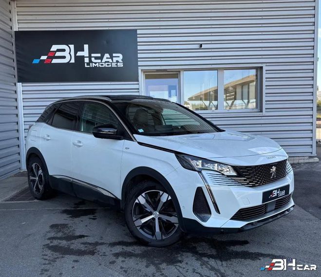 Peugeot 3008 1.5 BlueHDI 130ch GT Pack EAT8 Blanc de 2021
