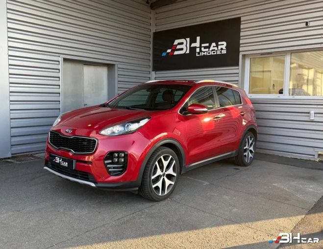 Kia Sportage 1.7 CRDI 140 GT LINE 4X2 DCT BVA ISG Rouge de 2018