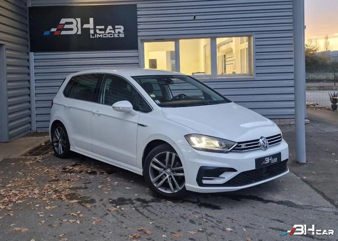Volkswagen Golf Sportsvan 2.0 TDI 150 BLUEMOTION R-LINE  Blanc de 2016