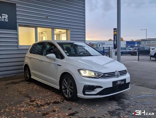 Volkswagen Golf Sportsvan 2.0 TDI 150 BLUEMOTION R-LINE  Blanc de 2016