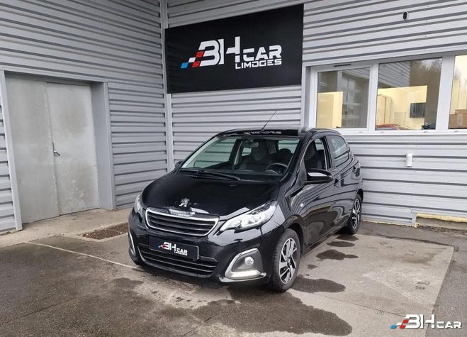 Peugeot 108 1.0 VTI 70 ALLURE START-STOP Noir de 2021