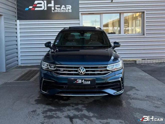 Volkswagen Tiguan 1.4 TSI 245 ch eHybrid R-Line TVA r�cup� Bleu de 2021