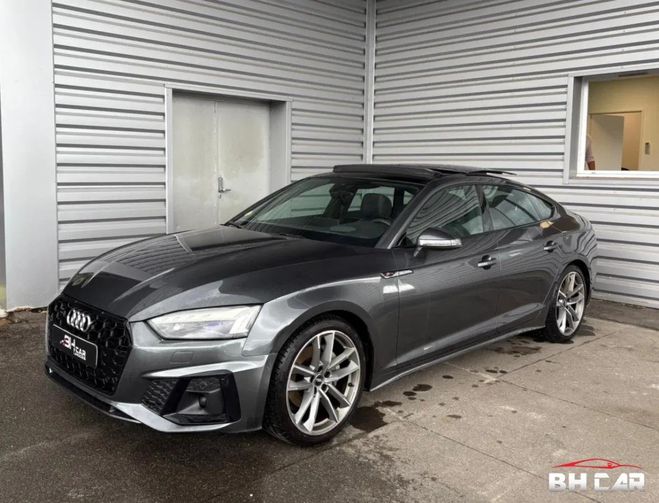 Audi A5 Sportback 2.0 40 TDI 190 ch S-Line Quatt Gris de 2020