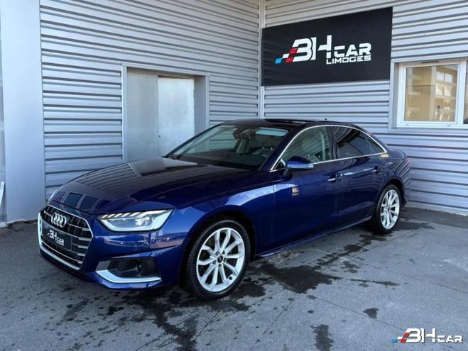 Audi A4 2.0 35 TFSI 150 HYBRID BUSINESS TVA r�cu Bleu de 2022