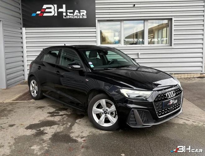 Audi A1 Sportback 30 TFSI 115 S-line TVA r�cup�r Noir de 2021
