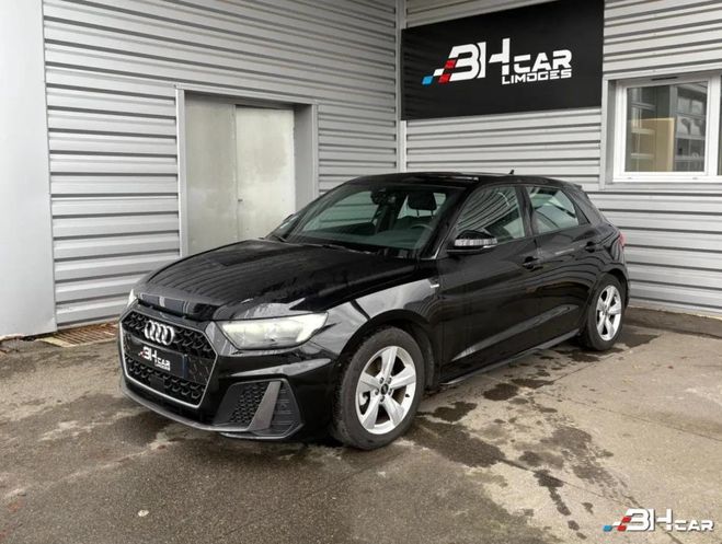 Audi A1 Sportback 30 TFSI 115 S-line TVA r�cup�r Noir de 2021