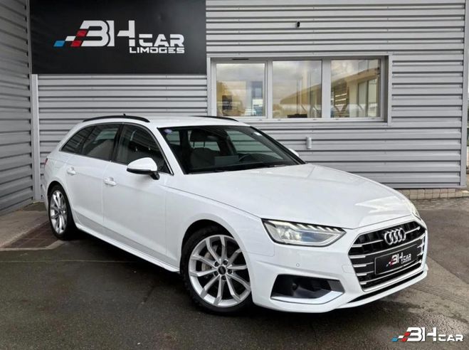 Audi A4 Avant 40 TFSI 204 ch Business Line TVA r Blanc de 2022