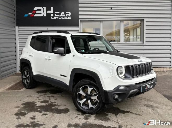 Jeep Renegade 1.3 T4 240 ch 4XE PHEV Trailhawk AWD Blanc de 2021