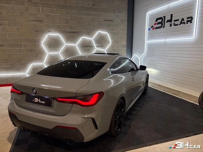 BMW Serie 4 COUPE 2.0 420 D 190 M-SPORT XDRIVE BVA Gris de 2023