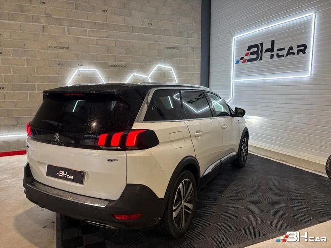 Peugeot 5008 GENERATION-I 2.0 BLUEHDI 180 GT EAT BVA  Blanc de 2018