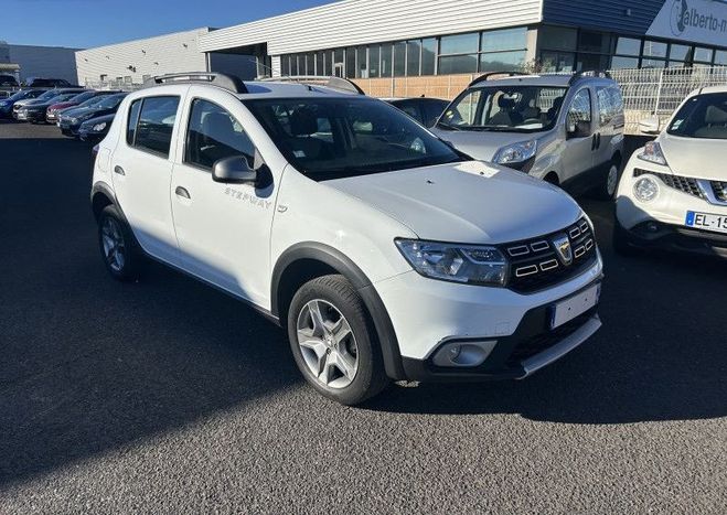 Dacia Sandero 0.9 TCE 90CH STEPWAY -18 Blanc de 2018