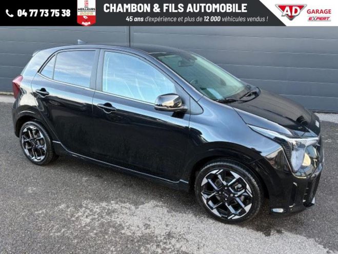 Kia Picanto 1.2 DPi 79 ch BVMA5 GT-line Noir de 2024
