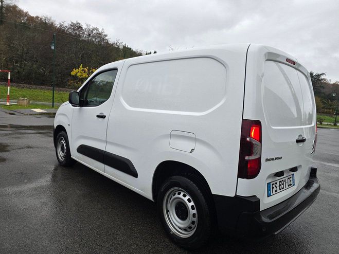 Citroen Berlingo Hdi 100 3 places gps Carplay faible kilo Blanc de 2020